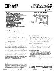 AD7823YRM datasheet pdf Analog Devices