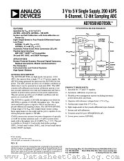 AD7858L datasheet pdf Analog Devices