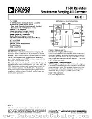 AD7861AP datasheet pdf Analog Devices