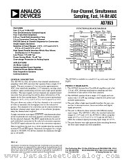 AD7865BS-3 datasheet pdf Analog Devices