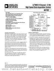 AD7891AS-1 datasheet pdf Analog Devices