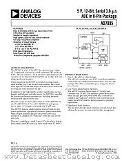 AD7895AN-10 datasheet pdf Analog Devices