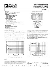 AD795JN datasheet pdf Analog Devices