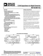 AD7153 datasheet pdf Analog Devices