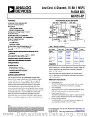 AD7655-EP datasheet pdf Analog Devices
