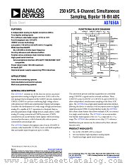 AD7656A datasheet pdf Analog Devices