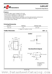 A431XSF datasheet pdf AUK Corp