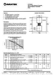 AT-00500 datasheet pdf AVANTEK