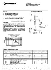 AT-00510 datasheet pdf AVANTEK