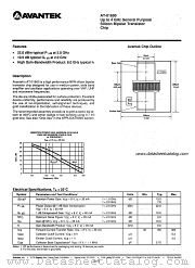 AT-01600 datasheet pdf AVANTEK