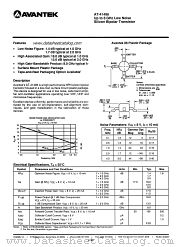 AT-41486 datasheet pdf AVANTEK