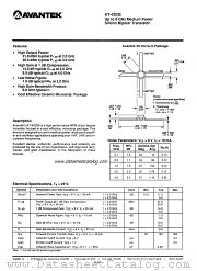 AT-42035 datasheet pdf AVANTEK