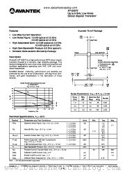 AT-60570 datasheet pdf AVANTEK