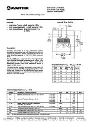 AT-8251 datasheet pdf AVANTEK