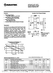 AT-11571 datasheet pdf AVANTEK