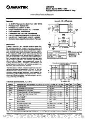 IAM-82018 datasheet pdf AVANTEK