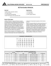 PRC207400K500MB datasheet pdf California Micro Devices Corp