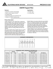 PRC201470K470MT datasheet pdf California Micro Devices Corp