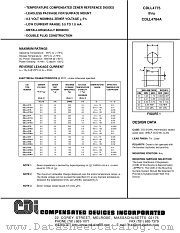 CDLL4779A datasheet pdf Compensated Devices Incorporated