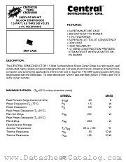 CMZ5948B datasheet pdf Central Semiconductor