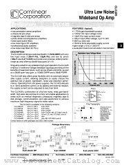 CLC425AMC datasheet pdf Comlinear Corporation
