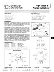 CLC532A8B datasheet pdf Comlinear Corporation