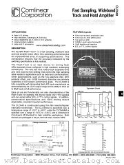 CLC940AI datasheet pdf Comlinear Corporation