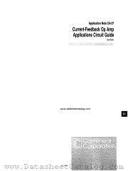 OA-07 datasheet pdf Comlinear Corporation