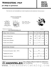 2N1100 datasheet pdf COMPELEC