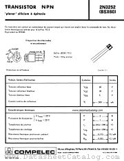 BSX60 datasheet pdf COMPELEC