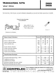 2N929 datasheet pdf COMPELEC