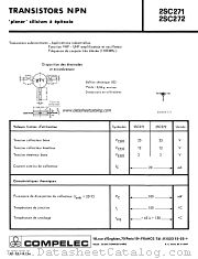 2SC271 datasheet pdf COMPELEC