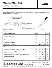 AC107 datasheet pdf COMPELEC