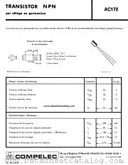 AC172 datasheet pdf COMPELEC