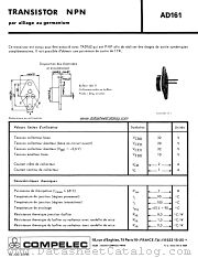 AD161 datasheet pdf COMPELEC