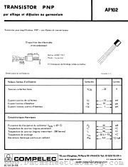AF102 datasheet pdf COMPELEC