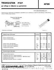 AF185 datasheet pdf COMPELEC