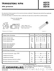 ASY73 datasheet pdf COMPELEC