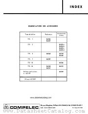 ACCESSORIES datasheet pdf COMPELEC