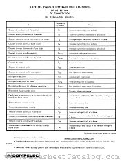 SYMBOLS datasheet pdf COMPELEC