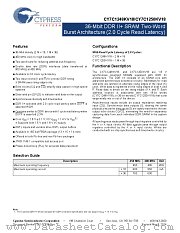 CY7C1248KV18-400BZC datasheet pdf Cypress