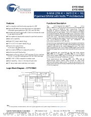CY7C1354C-200AXCT datasheet pdf Cypress