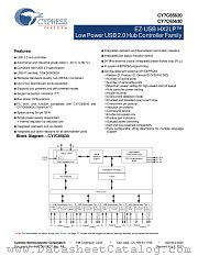 CY7C65630-56LTXCT datasheet pdf Cypress