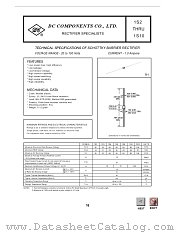 1S3 datasheet pdf DC Components