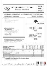 ER3G datasheet pdf DC Components