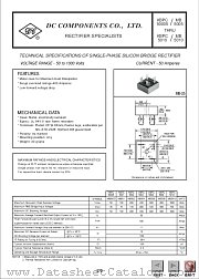 MB5010 datasheet pdf DC Components