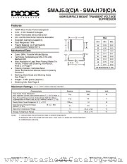 SMAJ30A datasheet pdf Diodes
