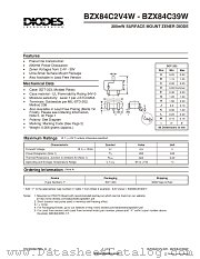 BZX84C30W datasheet pdf Diodes