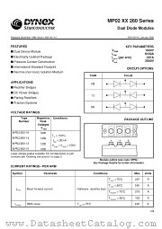 MP02/260-14 datasheet pdf Dynex Semiconductor