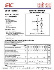 SBT80 datasheet pdf EIC discrete Semiconductors